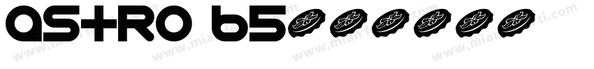 Astro 65字体转换